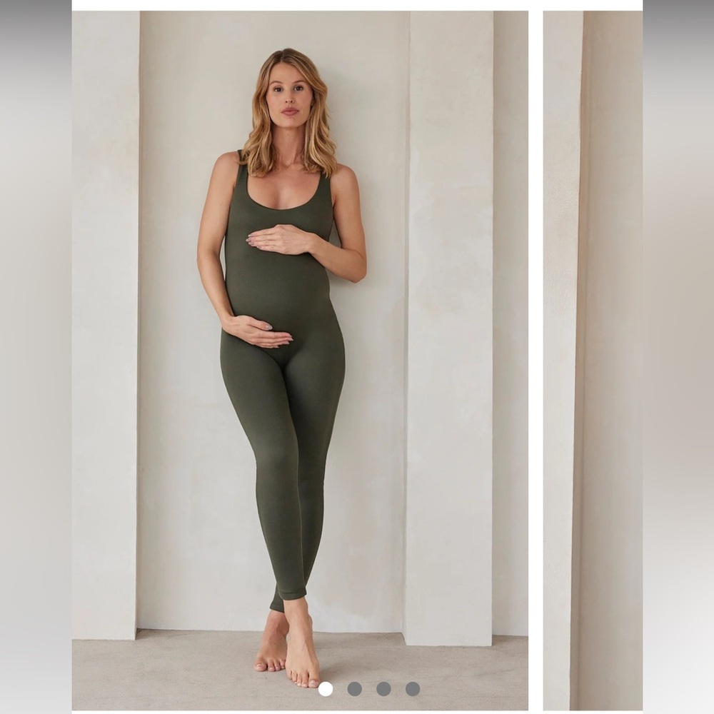 Olive Maternity Leggings